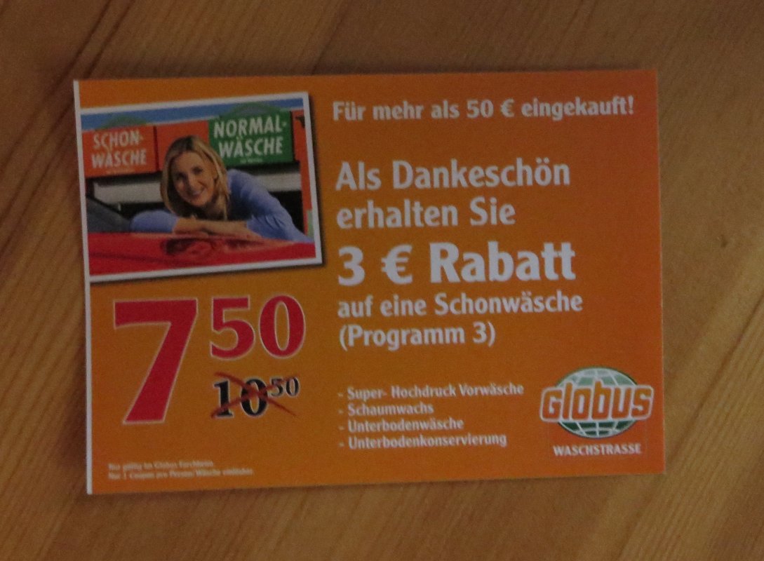 globus treuepunkte globus treuepunkte